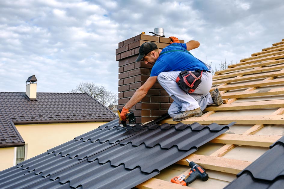 metal roof for home