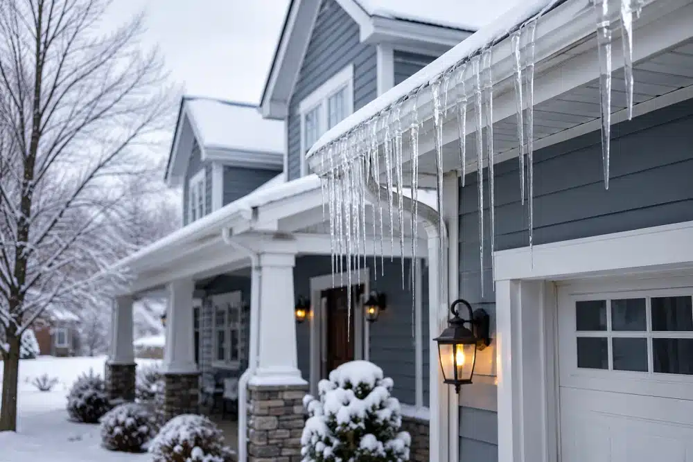 winter roof gutter maintenance tips