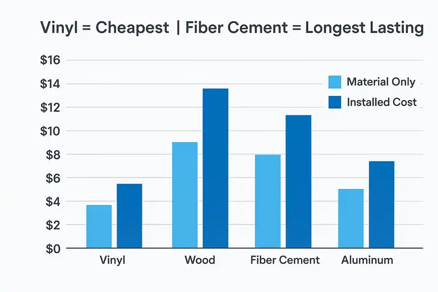 how much does siding cost
