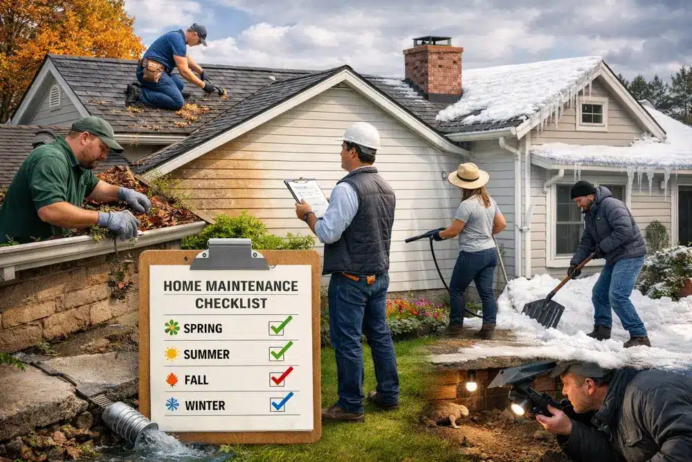 seasonal home maintenance checklist