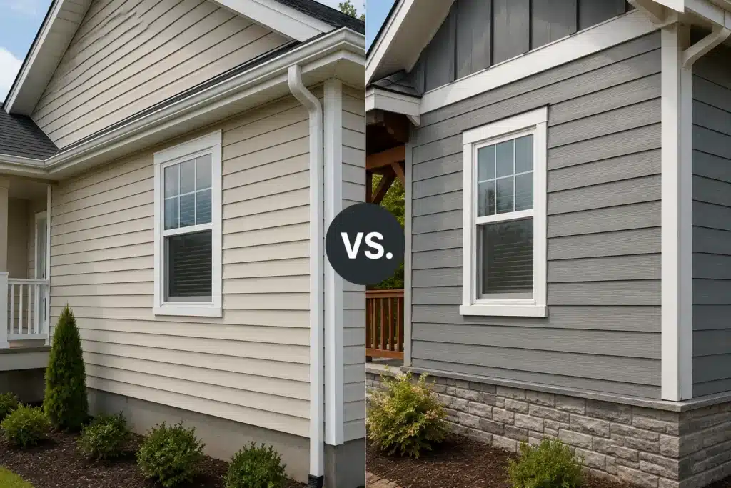 Vinyl vs. Fiber Cement Siding