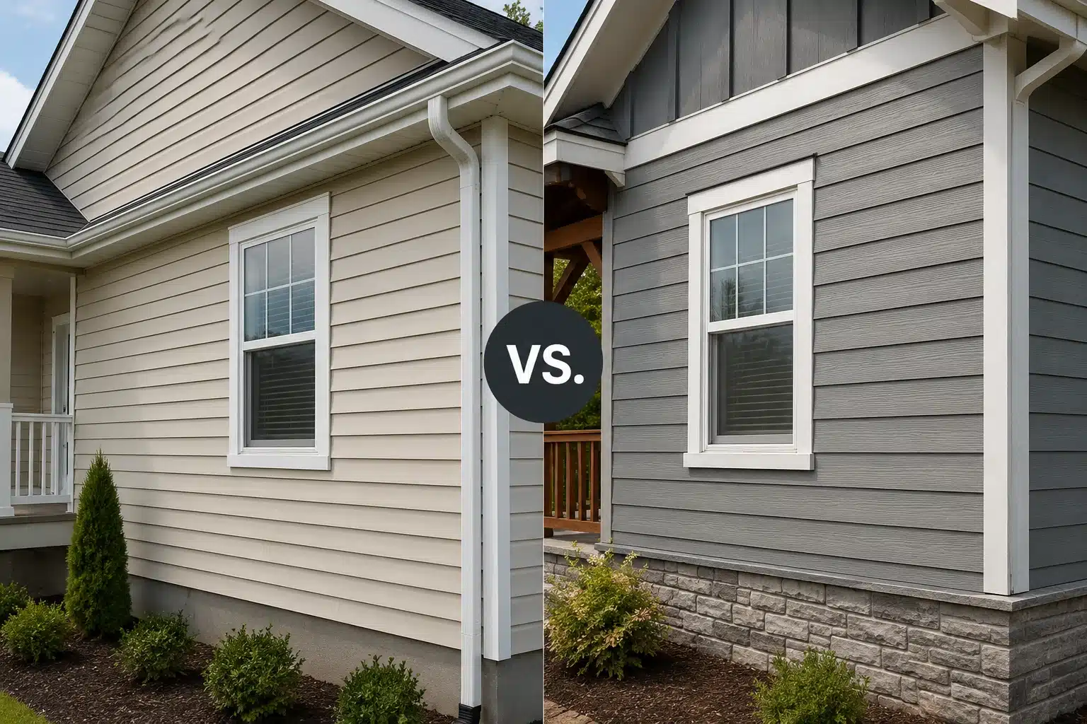 Vinyl vs. Fiber Cement Siding