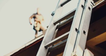 Construction roofer
